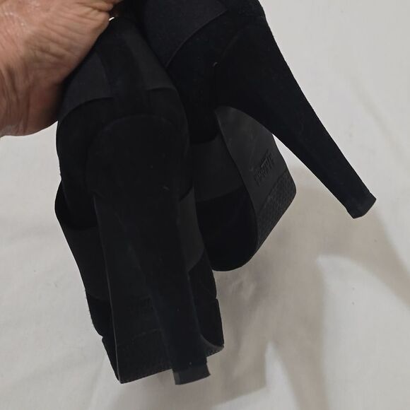 Stuart Weitzman | Kilgore black suede ankle boots 7.5 - Picture 5 of 12